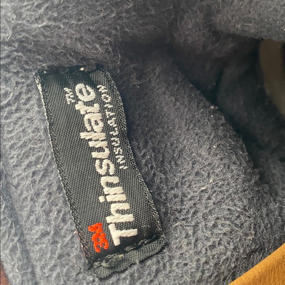 Sperry Navy and Brown Duck Boots women 11M leather rubber outdoor snow rain fall - Picture 8 of 11